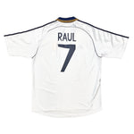 Buy 1998/00 REAL MADRID RAUL 7 HOME SHIRT (XL) ADIDAS ~ Free worldwide shipping available ~ Authentic Vintage Football Shirts from Cult Kits