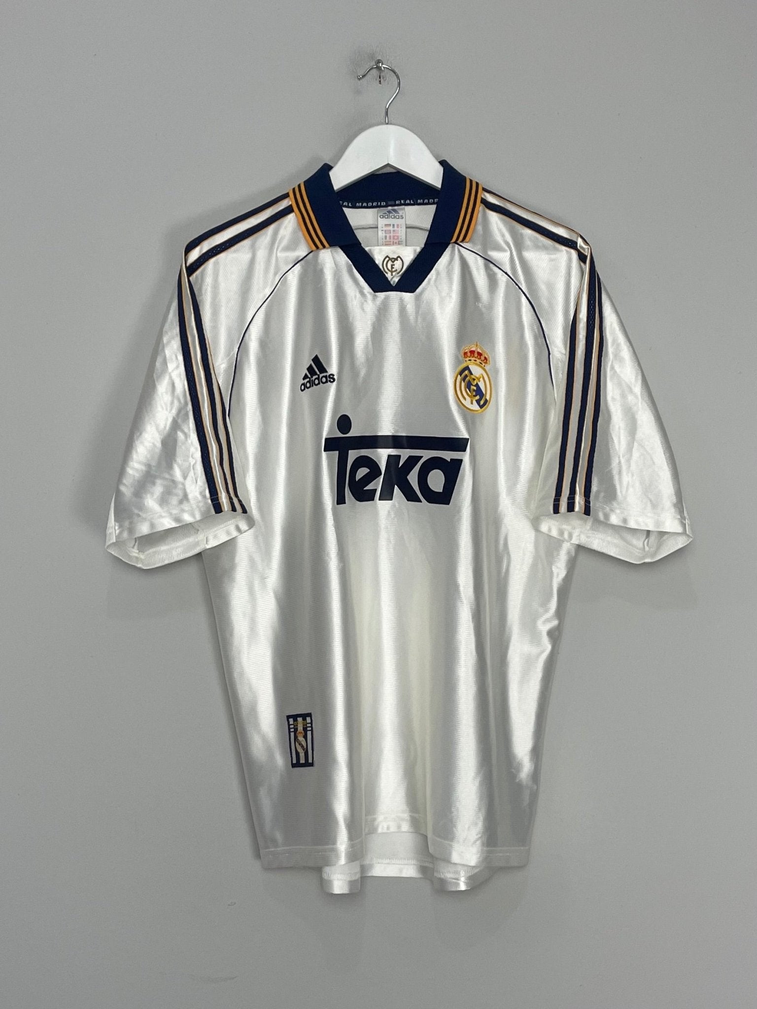 1998/00 REAL MADRID REDONDO #6 HOME SHIRT (M) ADIDAS – Cult Kits