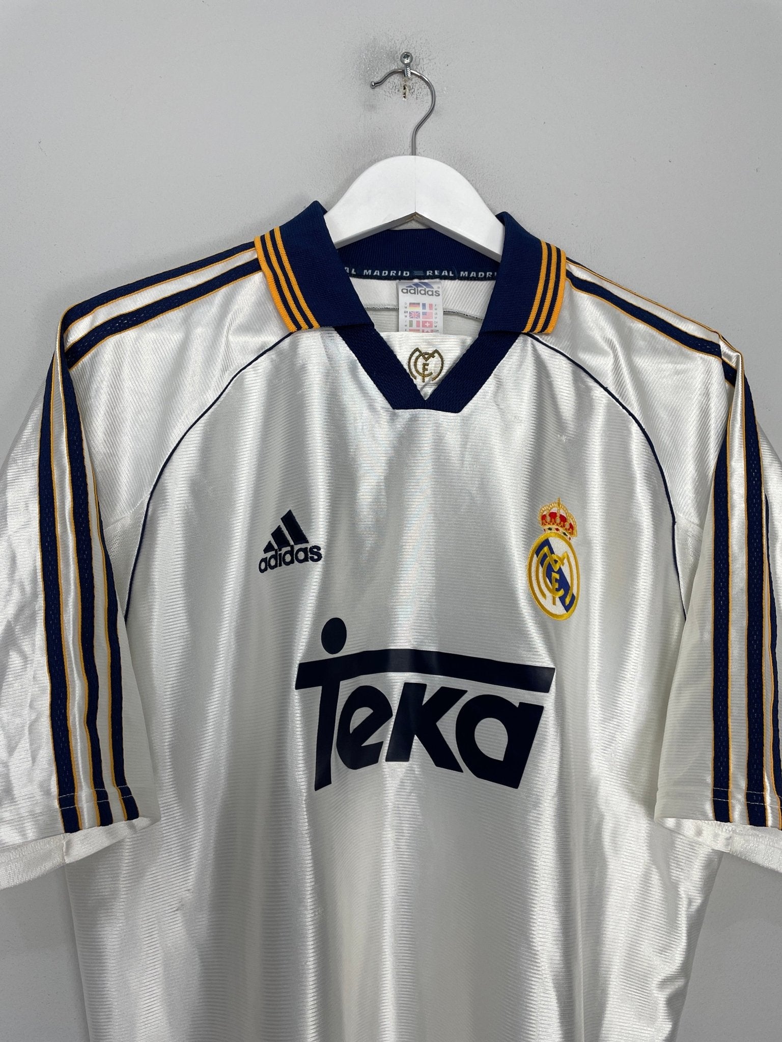 1998/00 REAL MADRID REDONDO #6 HOME SHIRT (M) ADIDAS – Cult Kits