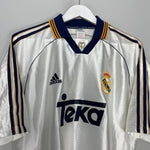 Shop 1998/00 REAL MADRID REDONDO #6 HOME SHIRT (M) ADIDAS, classic football shirts, vintage football shirts & retro soccer jerseys at Cult Kits