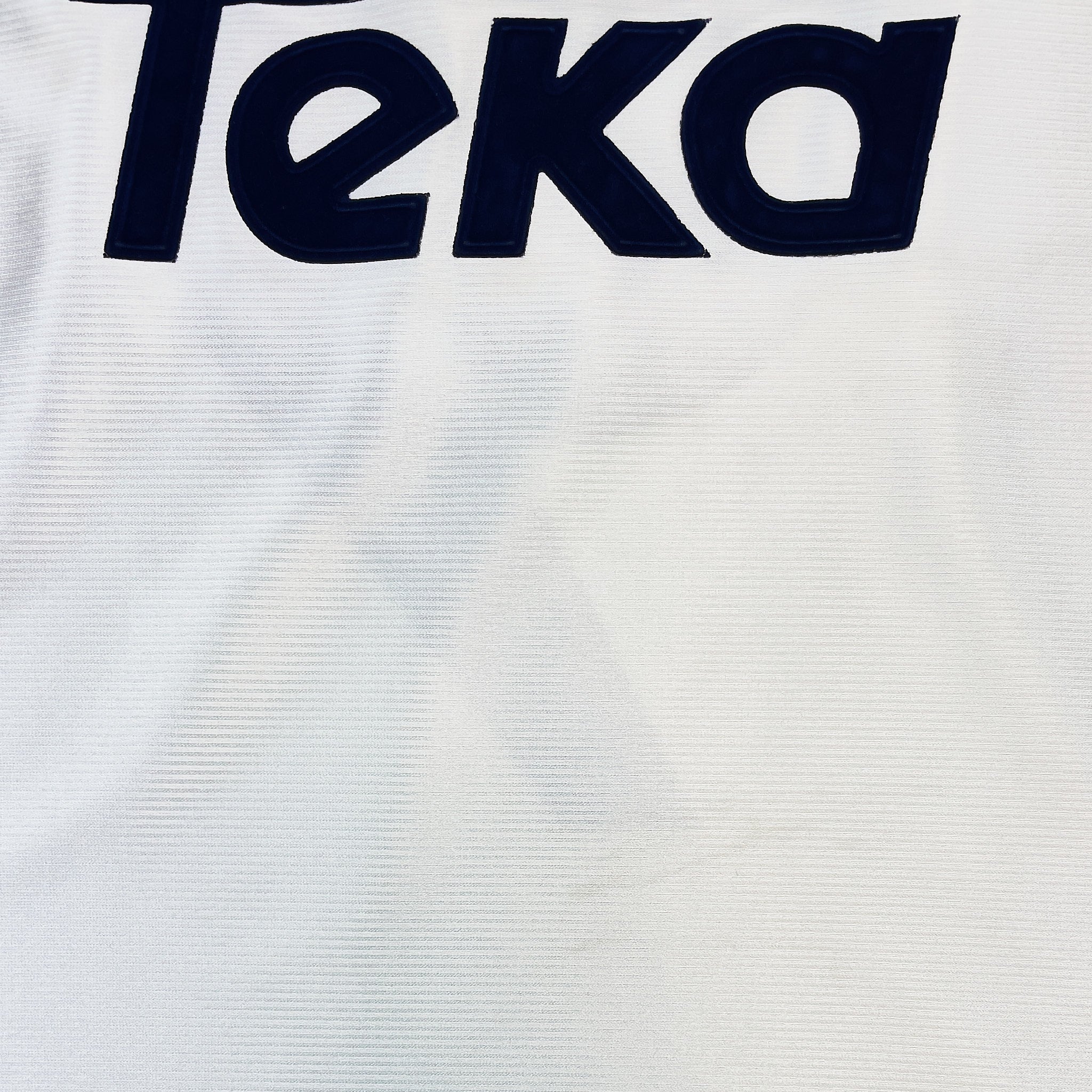 Buy 1998/00 Real Madrid Suker 9 Home Shirt (XL) Adidas ~ Free worldwide shipping available ~ Authentic Vintage Football Shirts from Cult Kits