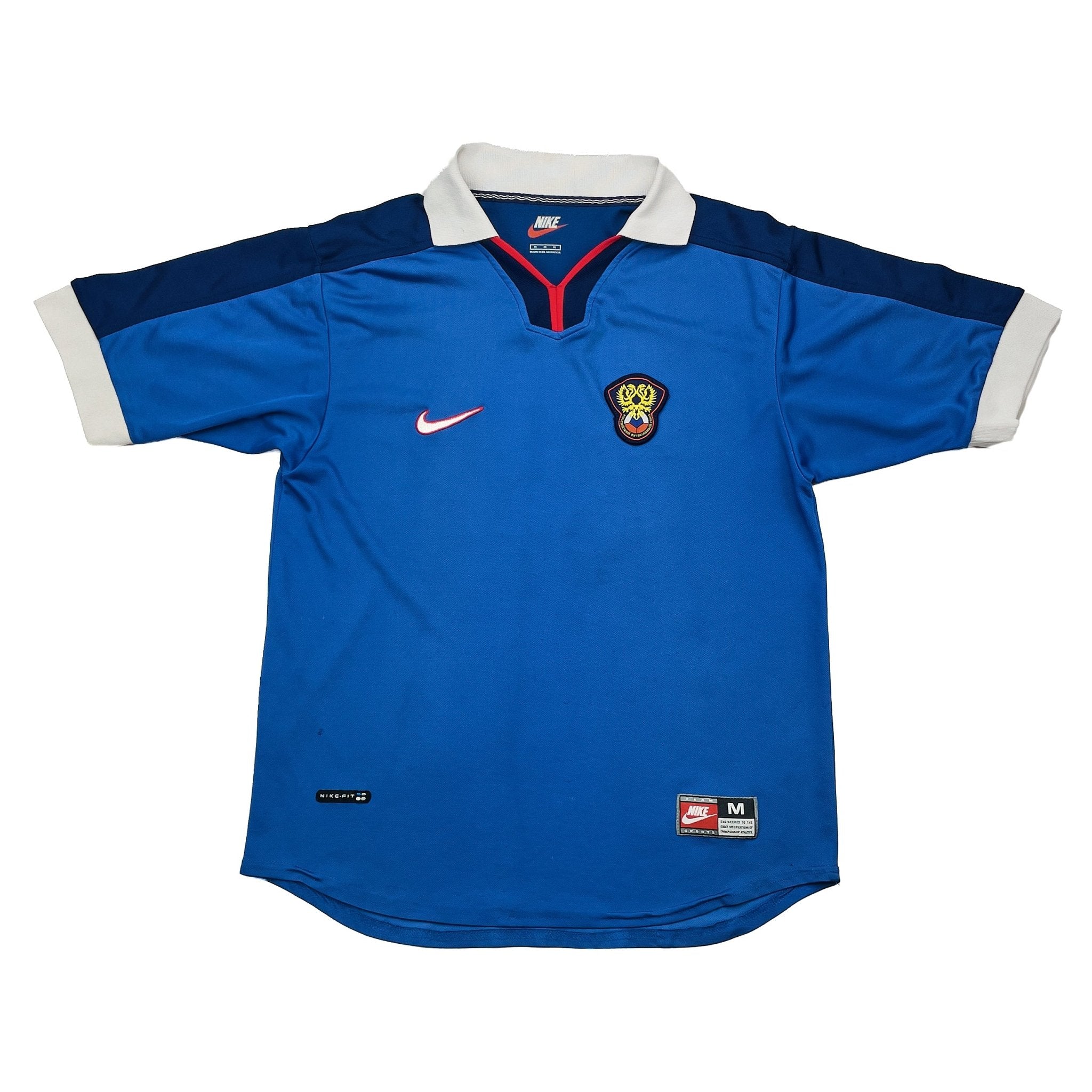 Buy 1998/00 Russia Away Shirt (M) Nike ~ Free worldwide shipping available ~ Authentic Vintage Football Shirts from Cult Kits