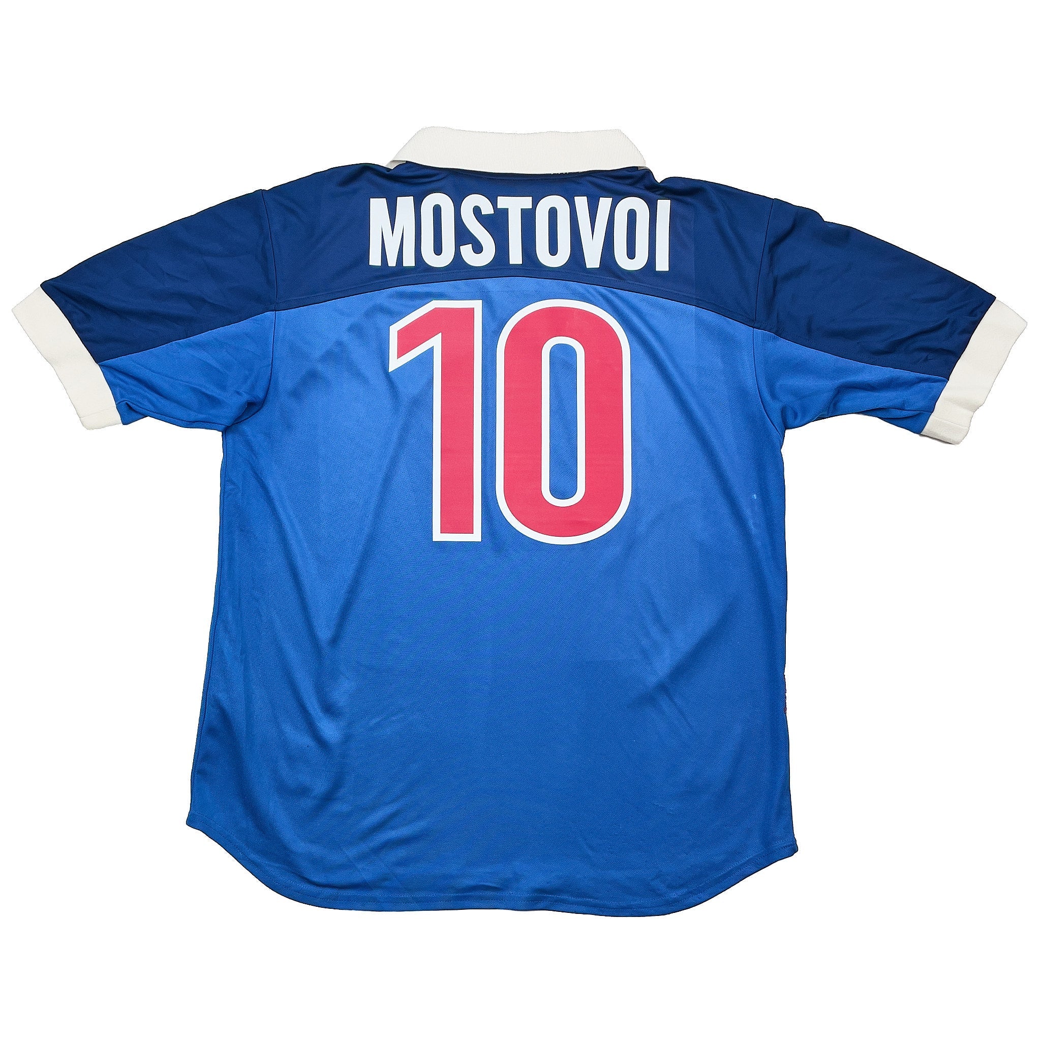 Buy 1998/00 Russia Mostovoi 10 Away Shirt (L) Nike ~ Free worldwide shipping available ~ Authentic Vintage Football Shirts from Cult Kits