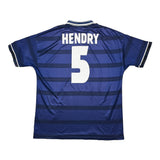 Buy 1998/00 Scotland Hendry 5 Home Shirt (XL) Umbro ~ Free worldwide shipping available ~ Authentic Vintage Football Shirts from Cult Kits