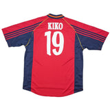 Buy 1998/00 Spain Kiko 19 Home Shirt (L) Adidas ~ Free worldwide shipping available ~ Authentic Vintage Football Shirts from Cult Kits