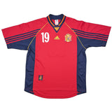 Buy 1998/00 Spain Kiko 19 Home Shirt (L) Adidas ~ Free worldwide shipping available ~ Authentic Vintage Football Shirts from Cult Kits