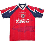 Buy 1998/00 TIBURONES VERACRUZ HOME SHIRT (L) ATLETICA ~ Free worldwide shipping available ~ Authentic Vintage Football Shirts from Cult Kits