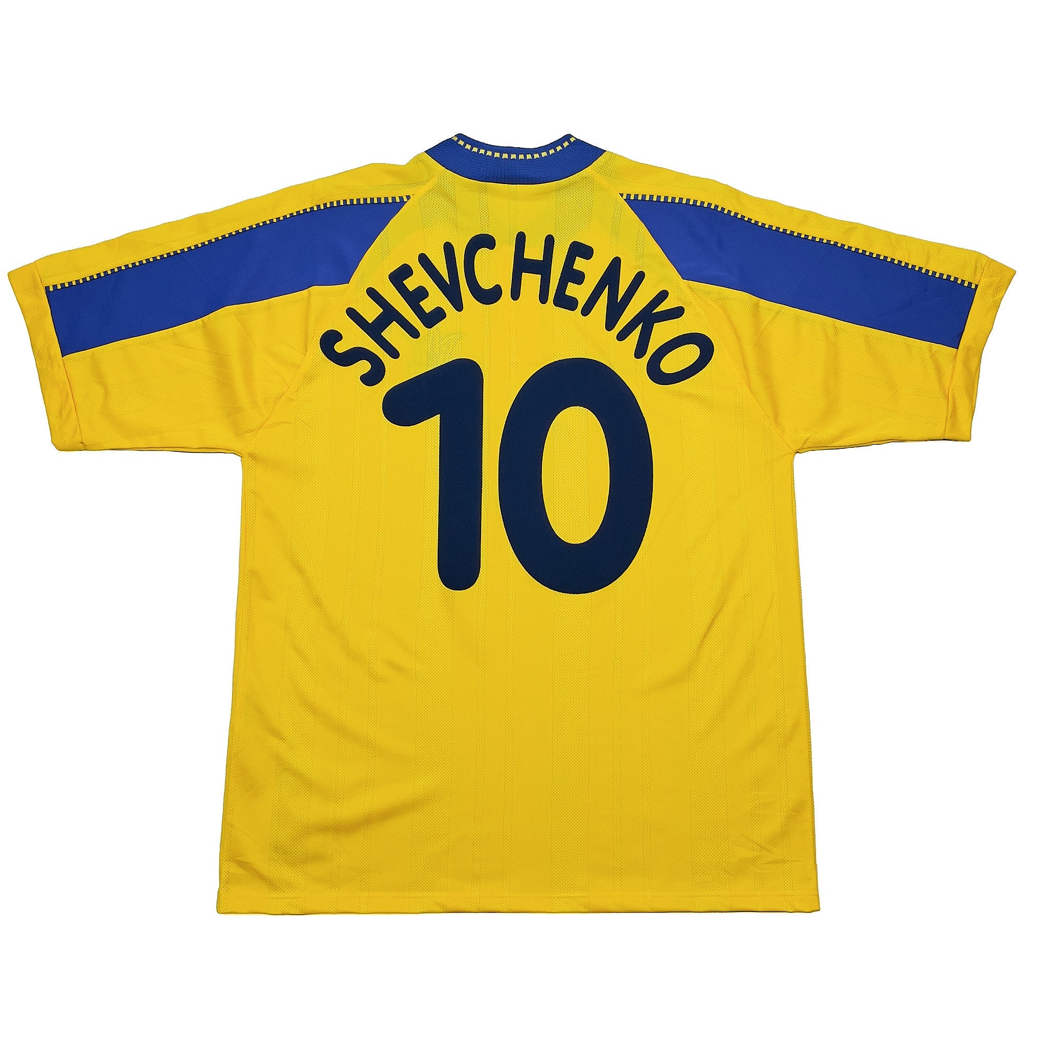 Buy 1998/00 UKRAINE SHEVCHENKO 10 HOME SHIRT (L) PUMA ~ Free worldwide shipping available ~ Authentic Vintage Football Shirts from Cult Kits