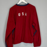 Shop 1998/00 USA FLEECE JUMPER (M) NIKE, classic football shirts, vintage football shirts & retro soccer jerseys at Cult Kits