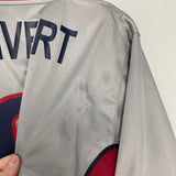 Shop 1998/01 BARCELONA KLUIVERT #9 AWAY SHIRT (L) NIKE, classic football shirts, vintage football shirts & retro soccer jerseys at Cult Kits