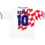 Buy 1998/01 CROATIA BOBAN 10 HOME SHIRT (L) LOTTO ~ Free worldwide shipping available ~ Authentic Vintage Football Shirts from Cult Kits