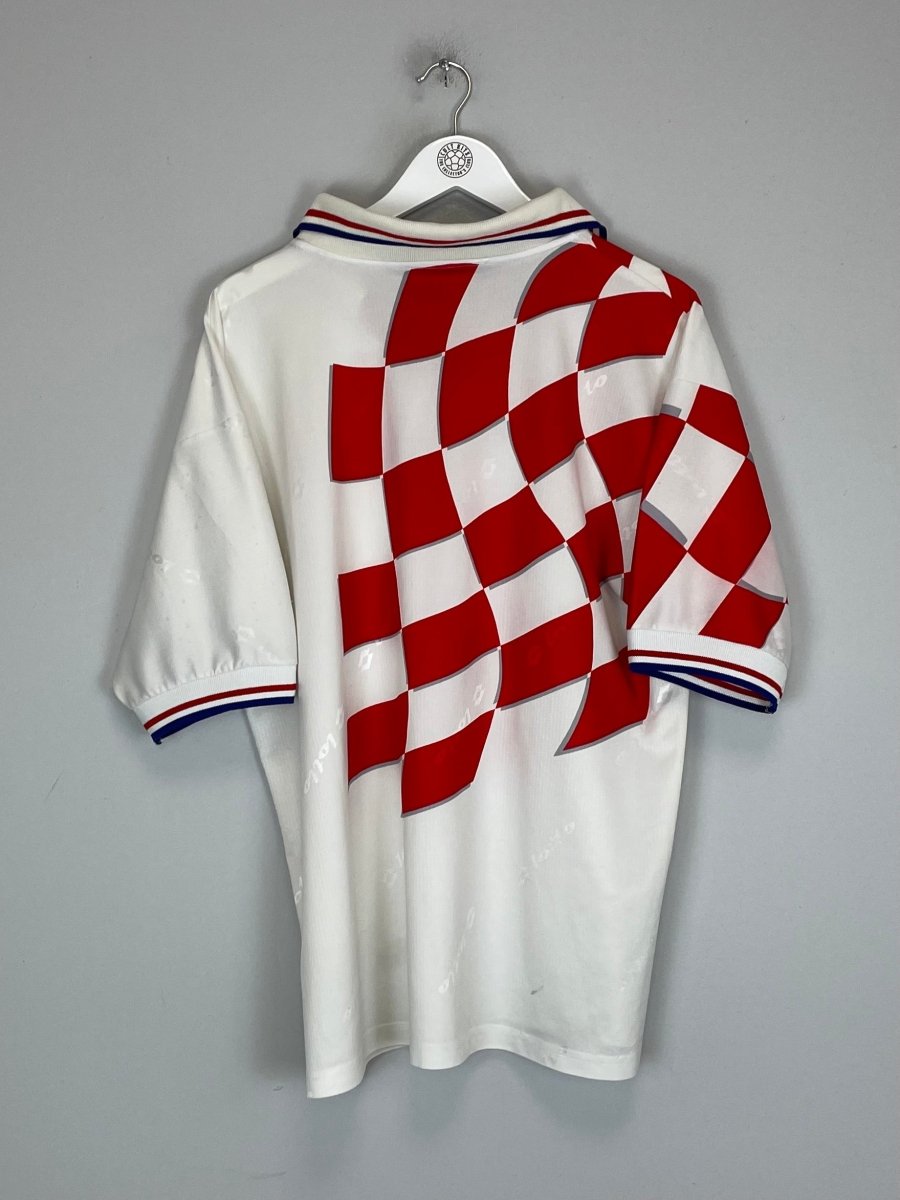 1998/01 CROATIA HOME SHIRT (L) LOTTO - Cult Kits - Large - Buy Vintage Football Shirts, Authentic Retro Football Shirts For Sale, Classic Football Shirts & Soccer Jersey