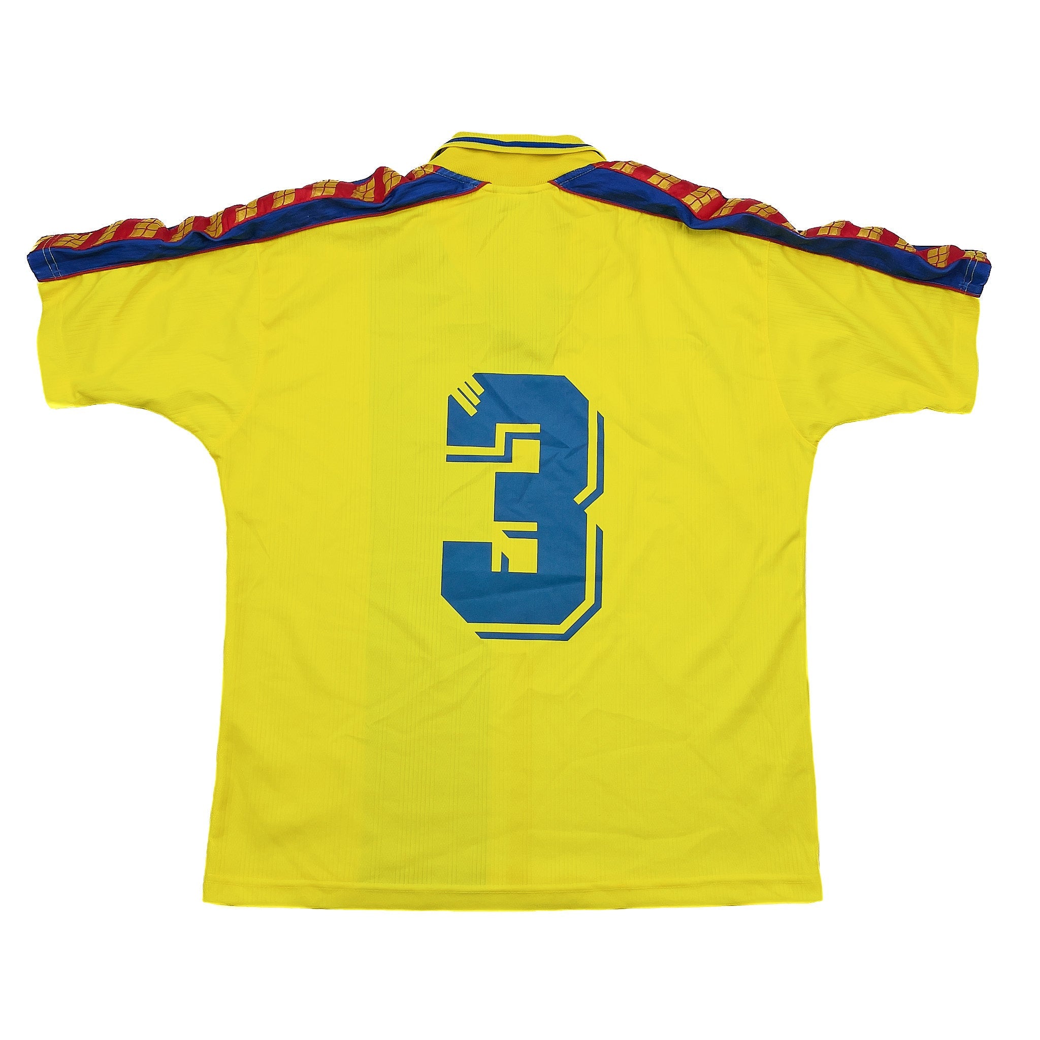 Buy 1998/01 ECUADOR 3 HOME SHIRT (M) MARATHON ~ Free worldwide shipping available ~ Authentic Vintage Football Shirts from Cult Kits