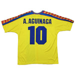 Buy 1998/01 Ecuador Aguinaga 10 Home Shirt (S) Marathon ~ Free worldwide shipping available ~ Authentic Vintage Football Shirts from Cult Kits