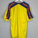 1998/01 ECUADOR HOME SHIRT (XL) MARATHON - Cult Kits - XL - Buy Vintage Football Shirts, Authentic Retro Football Shirts For Sale, Classic Football Shirts & Soccer Jersey