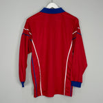 Shop 1998/01 SOUTH KOREA L/S HOME SHIRT (M) NIKE, classic football shirts, vintage football shirts & retro soccer jerseys at Cult Kits