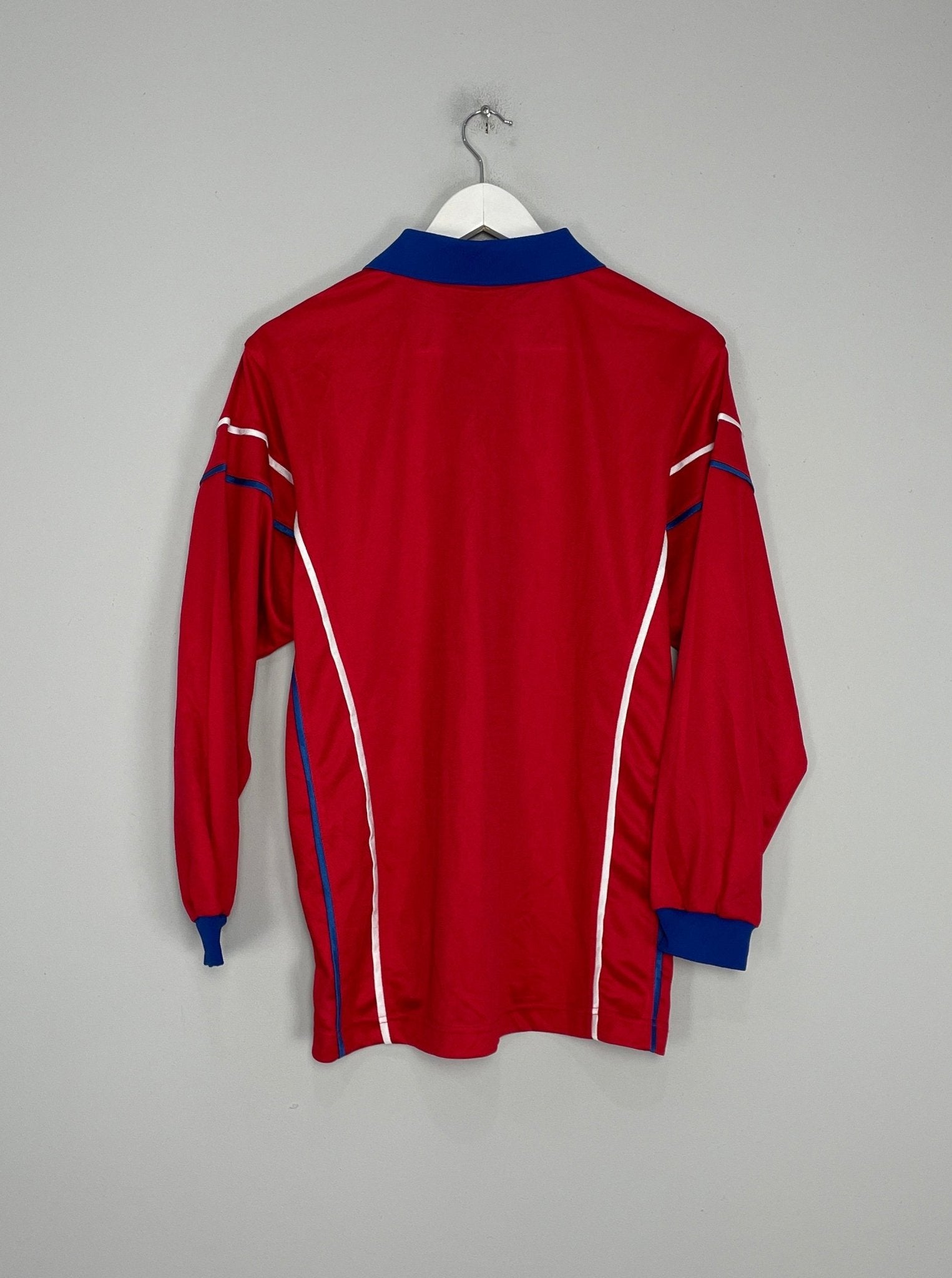 Shop 1998/01 SOUTH KOREA L/S HOME SHIRT (M) NIKE, classic football shirts, vintage football shirts & retro soccer jerseys at Cult Kits