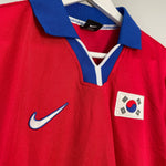 Shop 1998/01 SOUTH KOREA L/S HOME SHIRT (M) NIKE, classic football shirts, vintage football shirts & retro soccer jerseys at Cult Kits