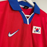 Shop 1998/01 SOUTH KOREA L/S HOME SHIRT (M) NIKE, classic football shirts, vintage football shirts & retro soccer jerseys at Cult Kits