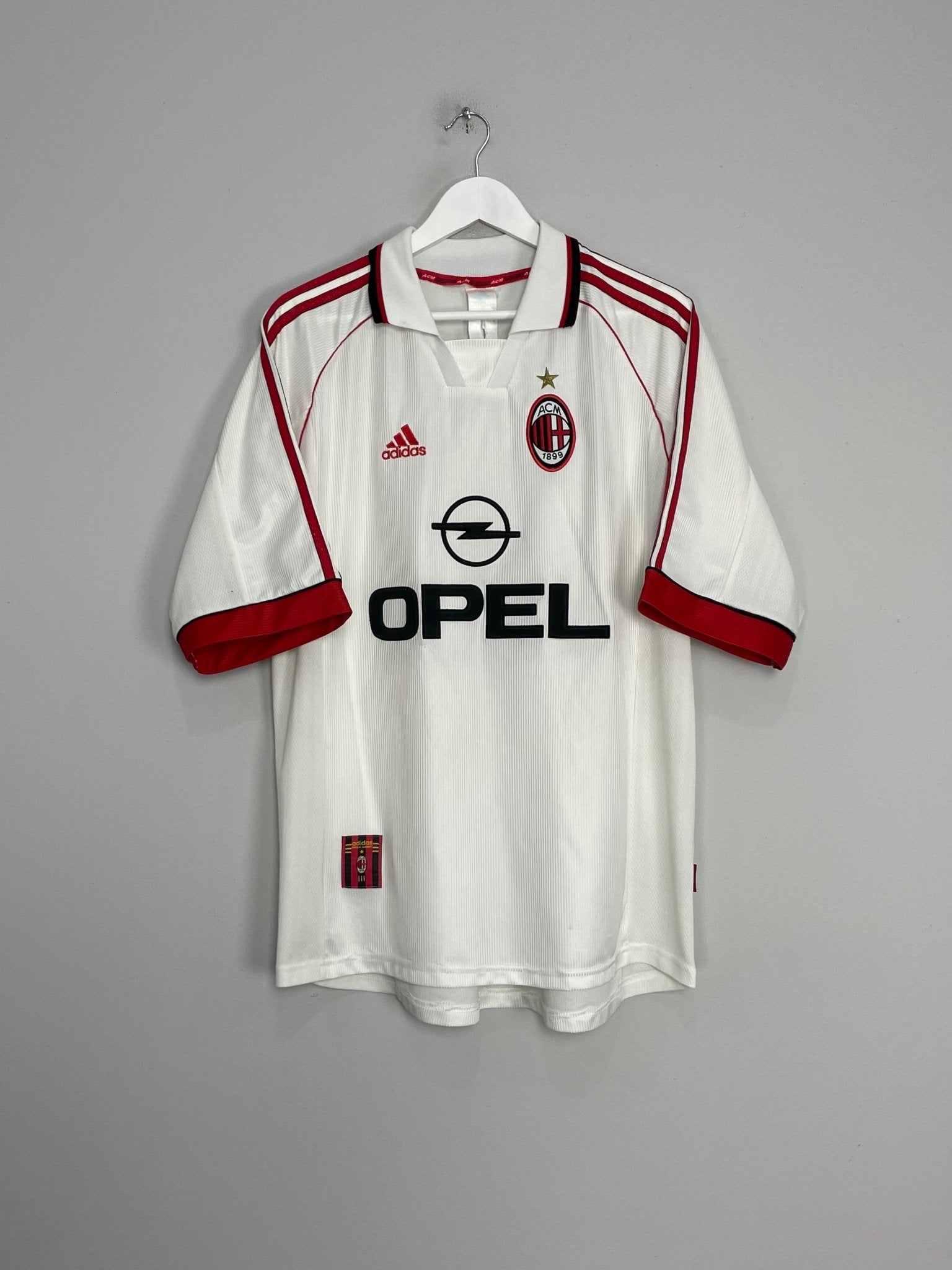 Shop 1998/99 AC MILAN BIERHOFF #20 AWAY SHIRT (XL) ADIDAS, classic football shirts, vintage football shirts & retro soccer jerseys at Cult Kits
