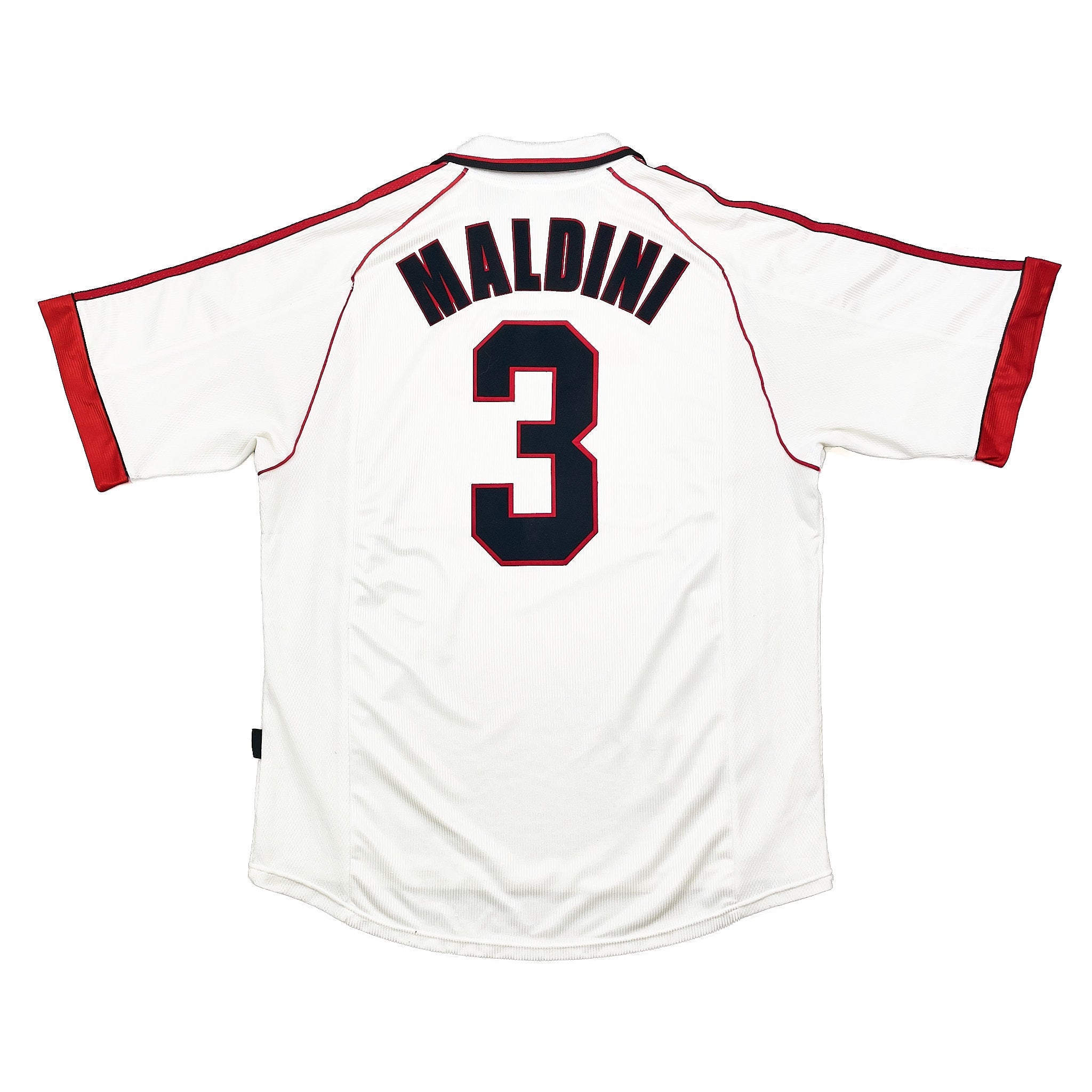 Buy 1998/99 AC Milan Maldini 3 Away Shirt (L) Adidas ~ Free worldwide shipping available ~ Authentic Vintage Football Shirts from Cult Kits