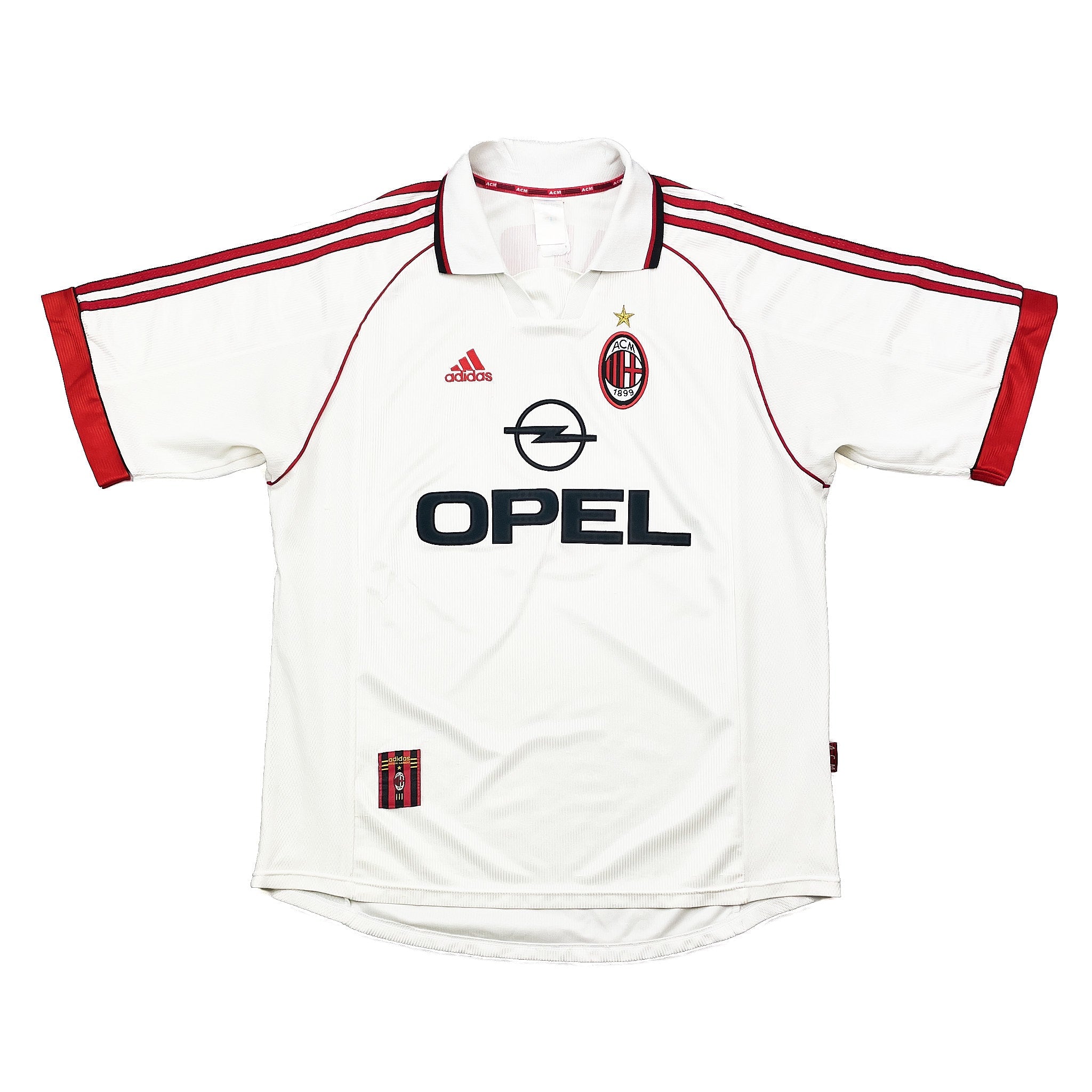 Buy 1998/99 AC Milan Maldini 3 Away Shirt (L) Adidas ~ Free worldwide shipping available ~ Authentic Vintage Football Shirts from Cult Kits