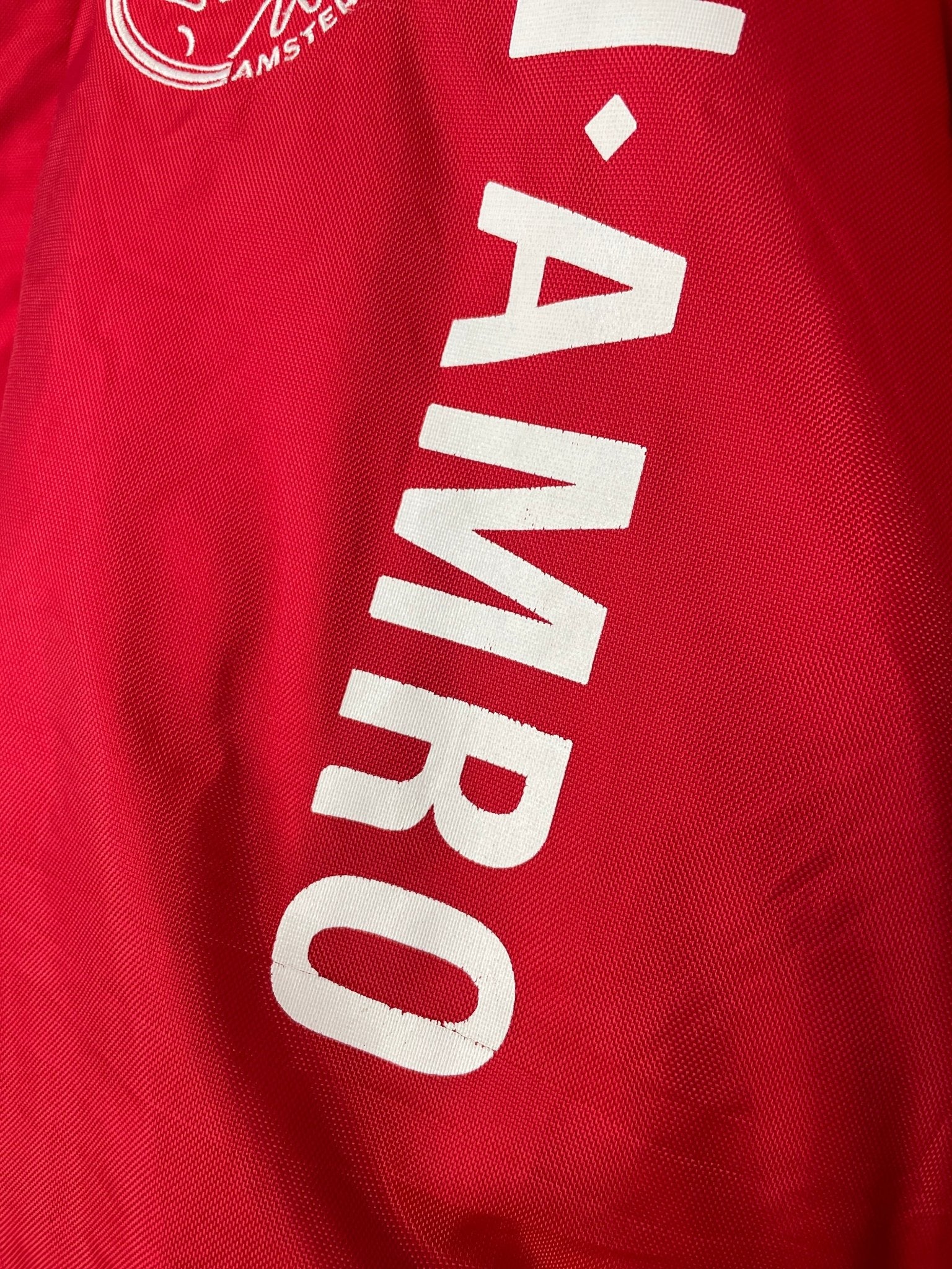Shop 1998/99 AJAX BENCH COAT (XL) UMBRO, classic football shirts, vintage football shirts & retro soccer jerseys at Cult Kits