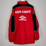 Shop 1998/99 AJAX BENCH COAT (XL) UMBRO, classic football shirts, vintage football shirts & retro soccer jerseys at Cult Kits