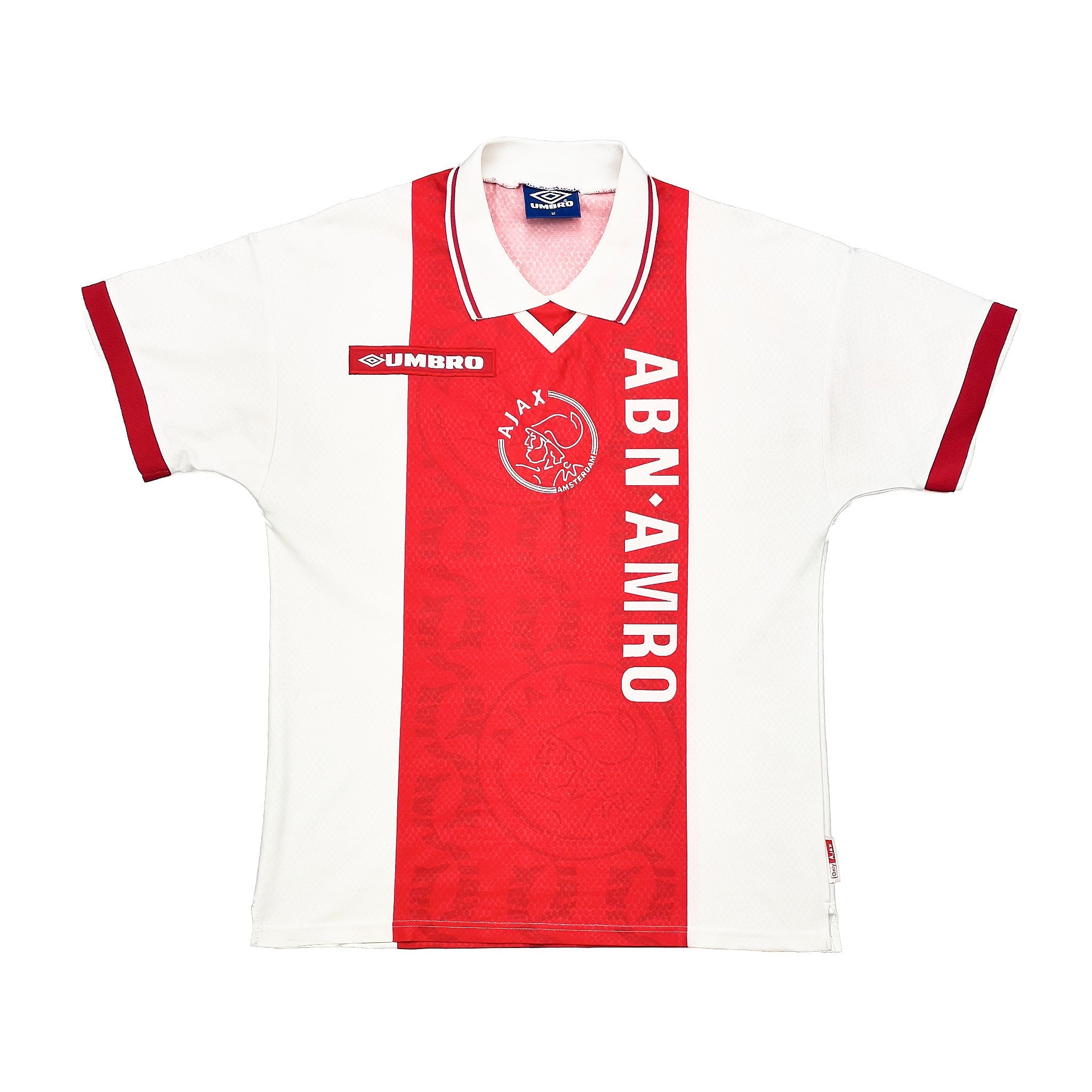 Buy 1998/99 Ajax Benni 17 Home Shirt (M) Umbro ~ Free worldwide shipping ~ Authentic Vintage Football Shirts from Cult Kits