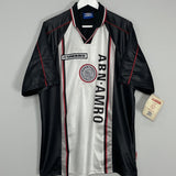 Shop 1998/99 AJAX *BNWT* AWAY SHIRT (XL) UMBRO, classic football shirts, vintage football shirts & retro soccer jerseys at Cult Kits