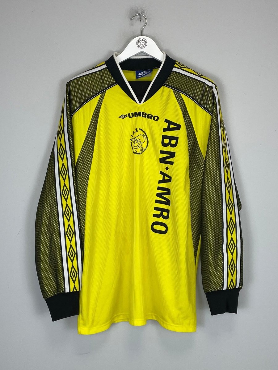 1998/99 AJAX GK SHIRT (L) UMBRO - Cult Kits - Large - Buy Vintage Football Shirts, Authentic Retro Football Shirts For Sale, Classic Football Shirts & Soccer Jersey