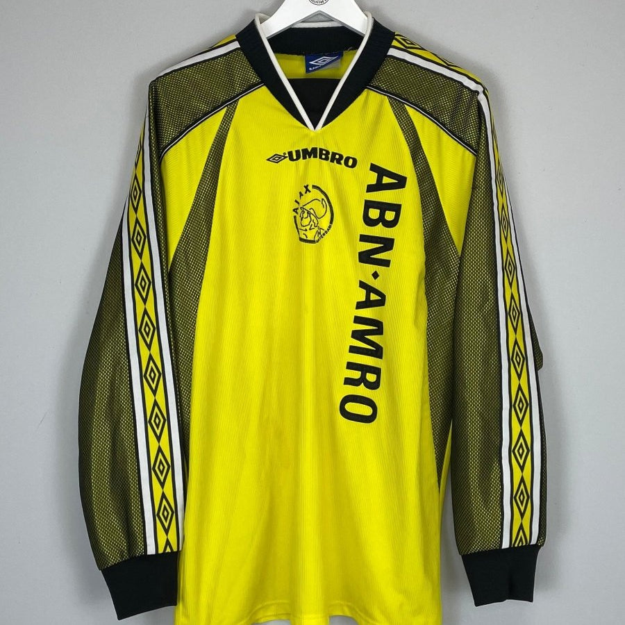 1998/99 AJAX GK SHIRT (L) UMBRO - Cult Kits - Large - Buy Vintage Football Shirts, Authentic Retro Football Shirts For Sale, Classic Football Shirts & Soccer Jersey