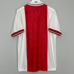 Shop 1998/99 AJAX HOME SHIRT (L) UMBRO, classic football shirts, vintage football shirts & retro soccer jerseys at Cult Kits