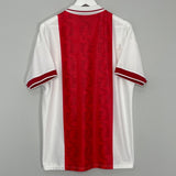 Shop 1998/99 AJAX HOME SHIRT (L) UMBRO, classic football shirts, vintage football shirts & retro soccer jerseys at Cult Kits