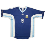 Buy 1998/99 Argentina Batistuta 9 Away Shirt (L) Adidas ~ Free worldwide shipping available ~ Authentic Vintage Football Shirts from Cult Kits