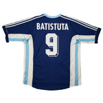 Buy 1998/99 Argentina Batistuta 9 Away Shirt (L) Adidas ~ Free worldwide shipping ~ Authentic Vintage Football Shirts from Cult Kits