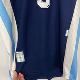 Shop 1998/99 ARGENTINA BATISTUTA #9 AWAY SHIRT (M) ADIDAS, classic football shirts, vintage football shirts & retro soccer jerseys at Cult Kits