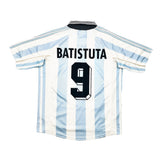 Buy 1998/99 Argentina Batistuta 9 Home Shirt (L) Adidas ~ Free worldwide shipping ~ Authentic Vintage Football Shirts from Cult Kits