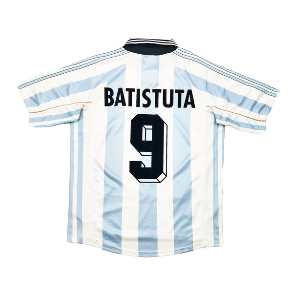1998/99 Argentina Batistuta #9 Home Shirt (M) Adidas – Cult Kits