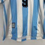 Shop 1998/99 ARGENTINA BATISTUTA #9 HOME SHIRT (S) ADIDAS, classic football shirts, vintage football shirts & retro soccer jerseys at Cult Kits
