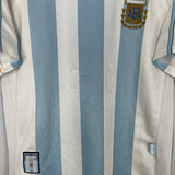 Shop 1998/99 ARGENTINA HOME SHIRT (L) ADIDAS, classic football shirts, vintage football shirts & retro soccer jerseys at Cult Kits