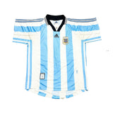 Buy 1998/99 ARGENTINA HOME SHIRT (M) ADIDAS ~ Free worldwide shipping available ~ Authentic Vintage Football Shirts from Cult Kits