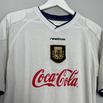 Shop 1998/99 ARGENTINA TRAINING SHIRT (S) REEBOK, classic football shirts, vintage football shirts & retro soccer jerseys at Cult Kits