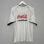 Shop 1998/99 ARGENTINA TRAINING SHIRT (S) REEBOK, classic football shirts, vintage football shirts & retro soccer jerseys at Cult Kits