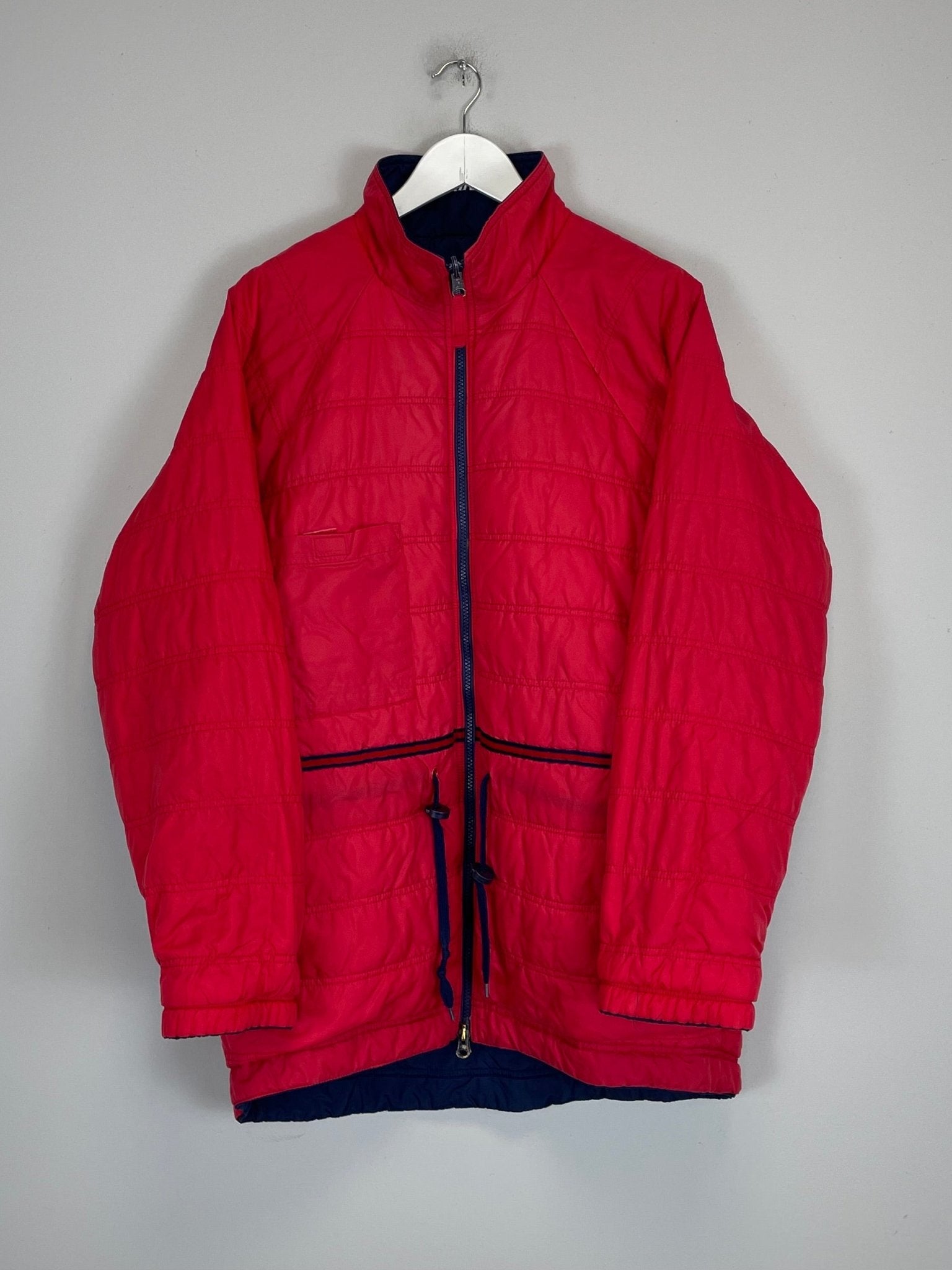 Shop 1998/99 ARSENAL REVERSIBLE PADDED JACKET (M) NIKE, classic football shirts, vintage football shirts & retro soccer jerseys at Cult Kits