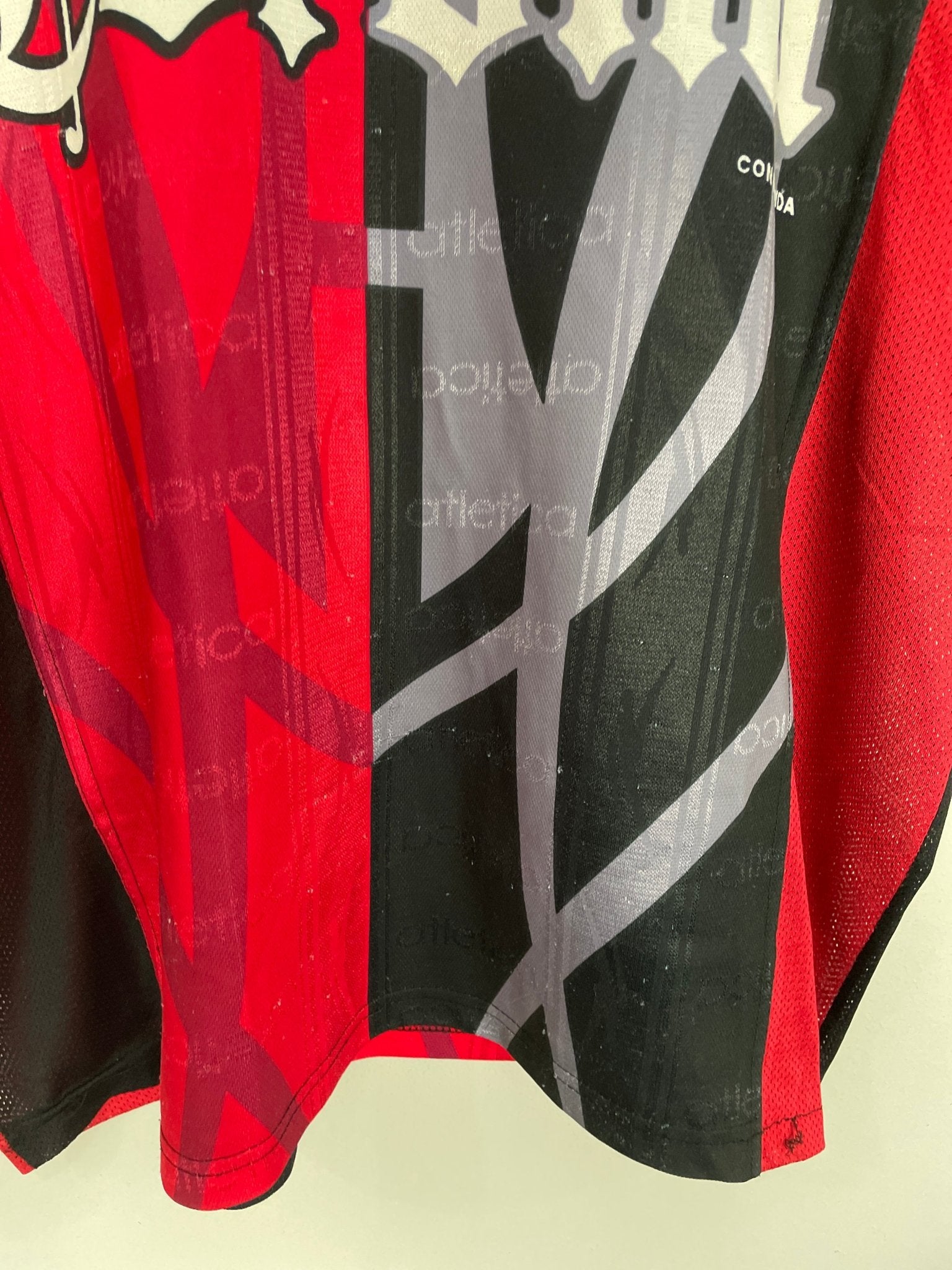 Shop 1998/99 ATLAS HOME SHIRT (M) ATLETICA, classic football shirts, vintage football shirts & retro soccer jerseys at Cult Kits