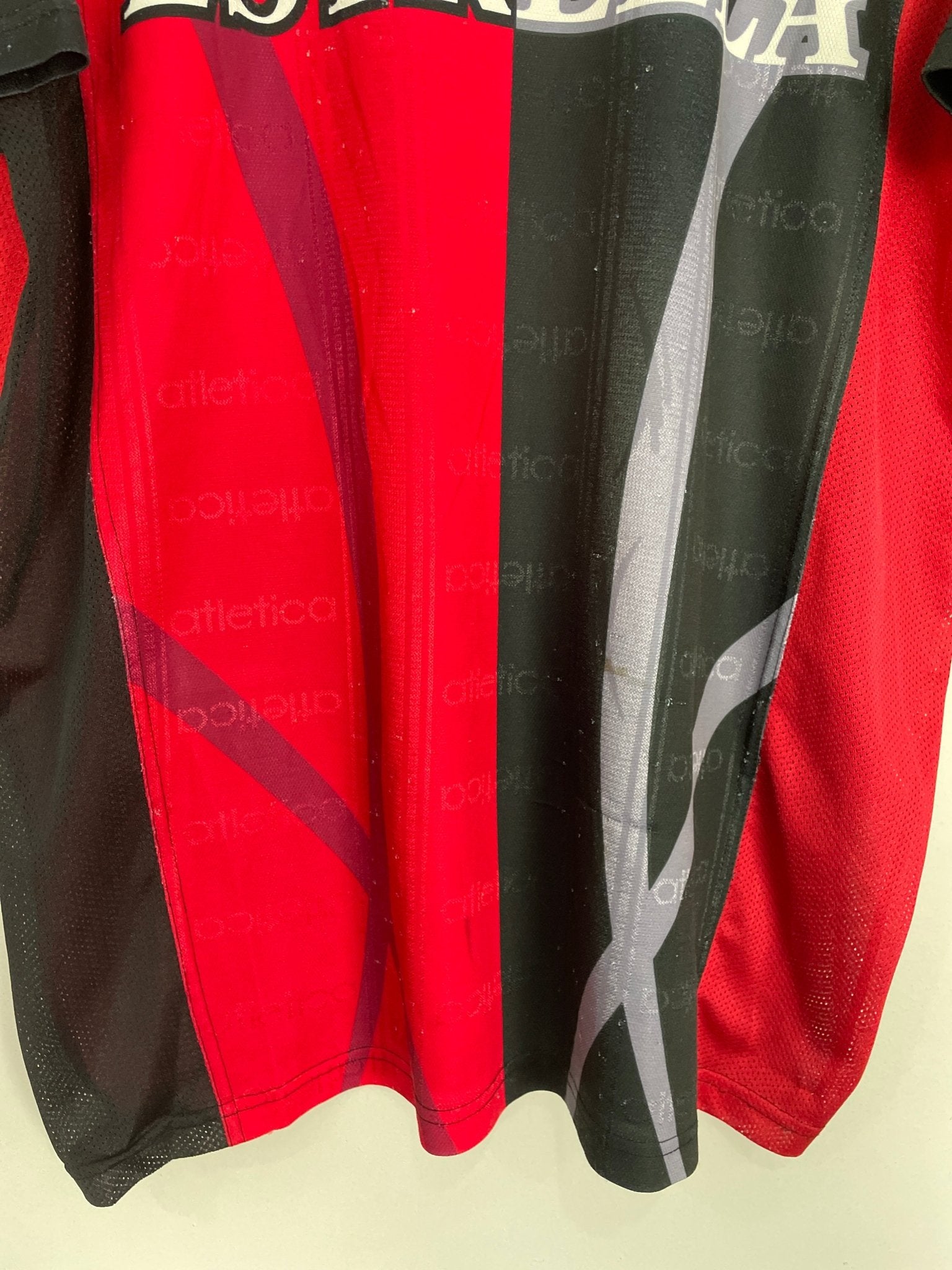 Shop 1998/99 ATLAS HOME SHIRT (M) ATLETICA, classic football shirts, vintage football shirts & retro soccer jerseys at Cult Kits