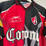 Shop 1998/99 ATLAS HOME SHIRT (M) ATLETICA, classic football shirts, vintage football shirts & retro soccer jerseys at Cult Kits