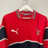Shop 1998/99 ATLETICO MADRID LEISURE SHIRT (L) PUMA, classic football shirts, vintage football shirts & retro soccer jerseys at Cult Kits