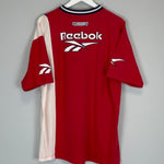 Shop 1998/99 ATLETICO MADRID TRAINING SHIRT (L) REEBOK, classic football shirts, vintage football shirts & retro soccer jerseys at Cult Kits